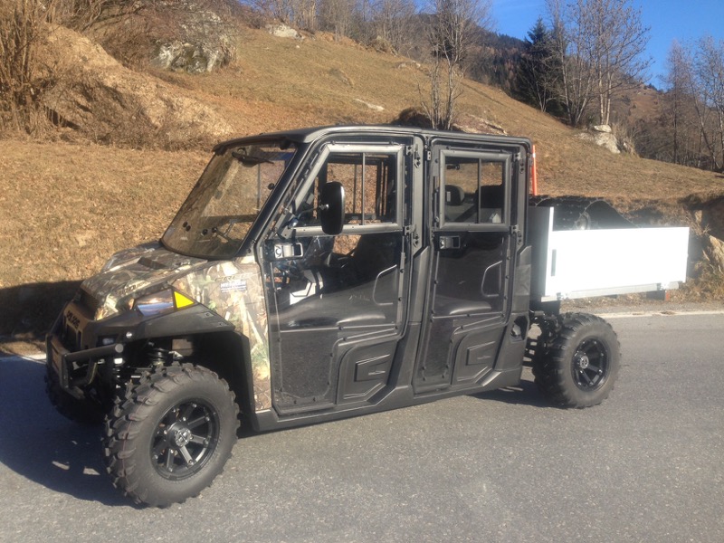 Polaris Ranger 900 Crew 5 Platz Riederalp