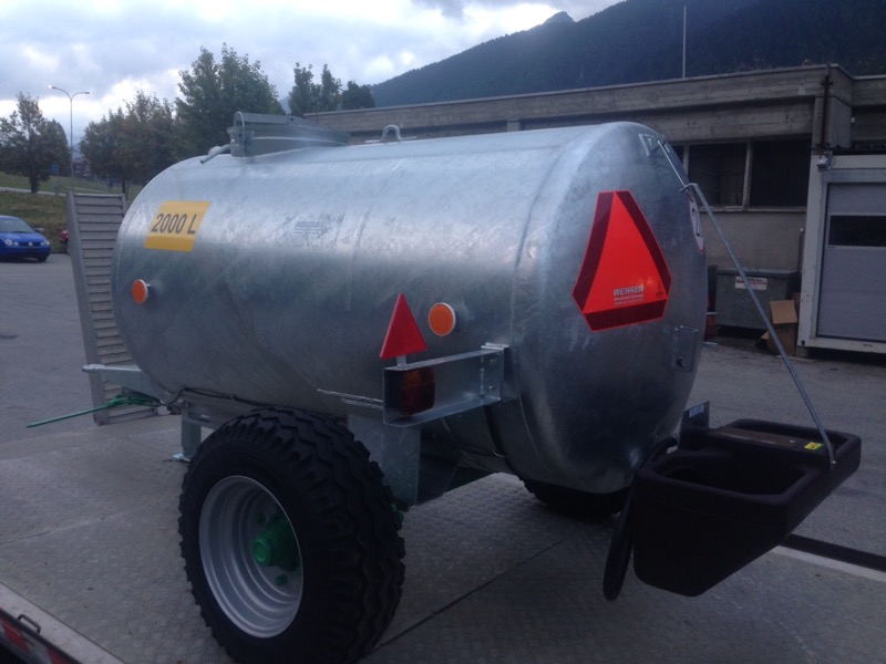 Ablieferung Trnkefass 2000 liter