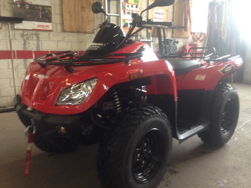 Ablieferung Arctic Cat 400 4x4