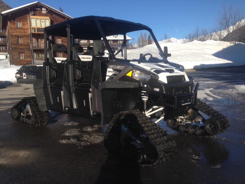 Ablieferung Polaris Ranger 900 Crew Chserstatt