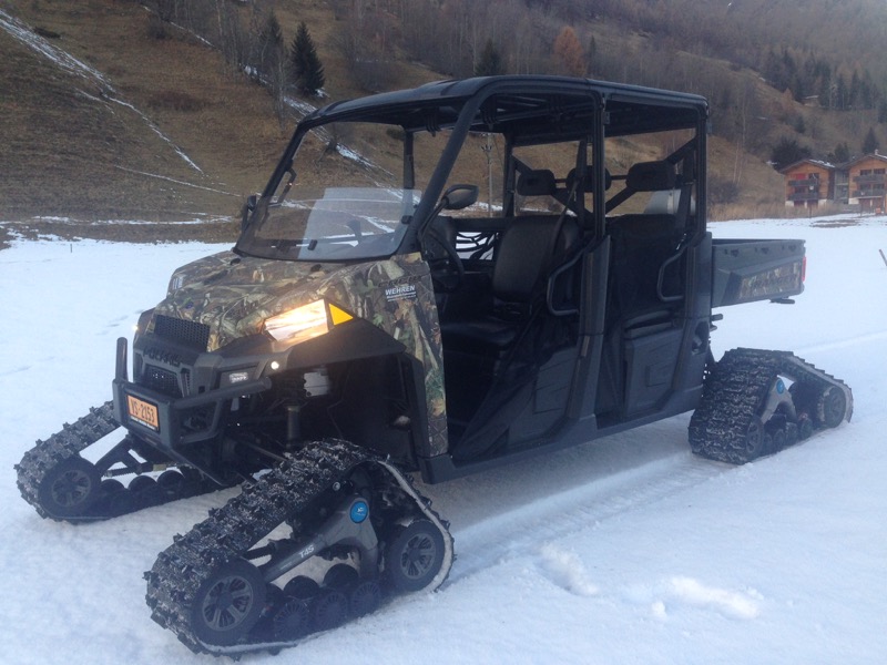 Ablieferung Polaris Ranger 900 Crew Camoflage