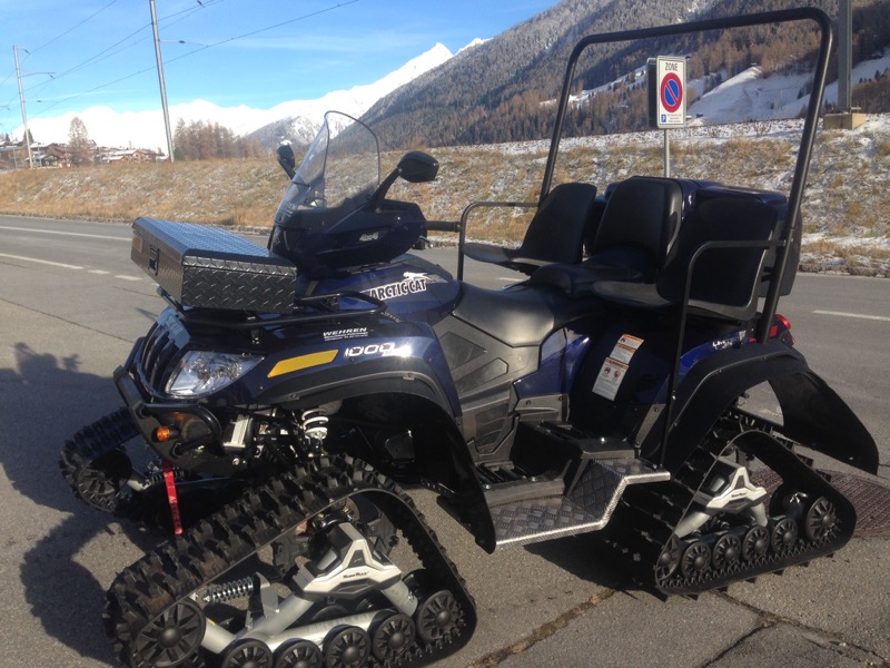 Ablieferung Arctic Cat ATV 1000 TRV Cruiser