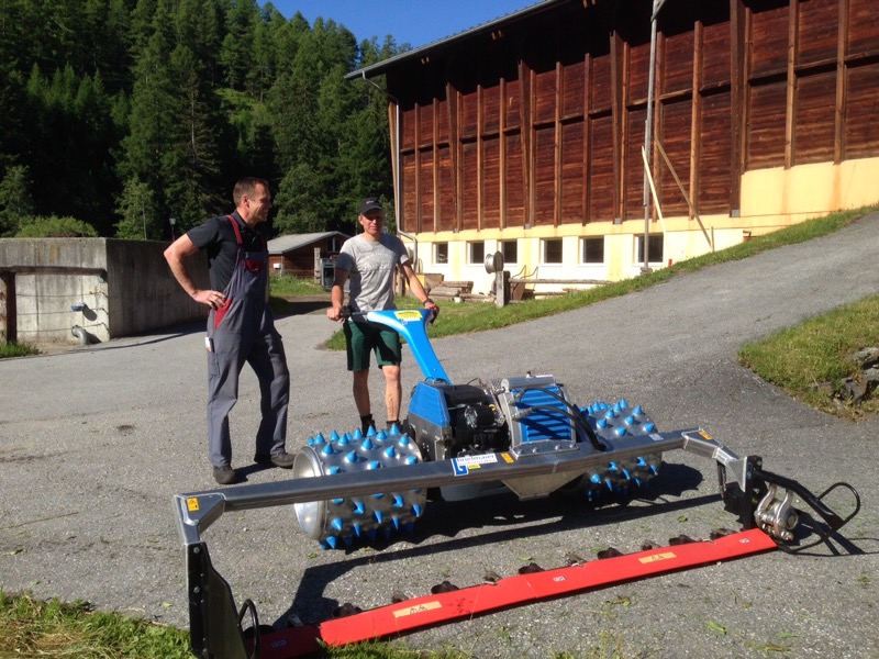 Brielmaier-Hill Rake-Mulcher-Mhbalken