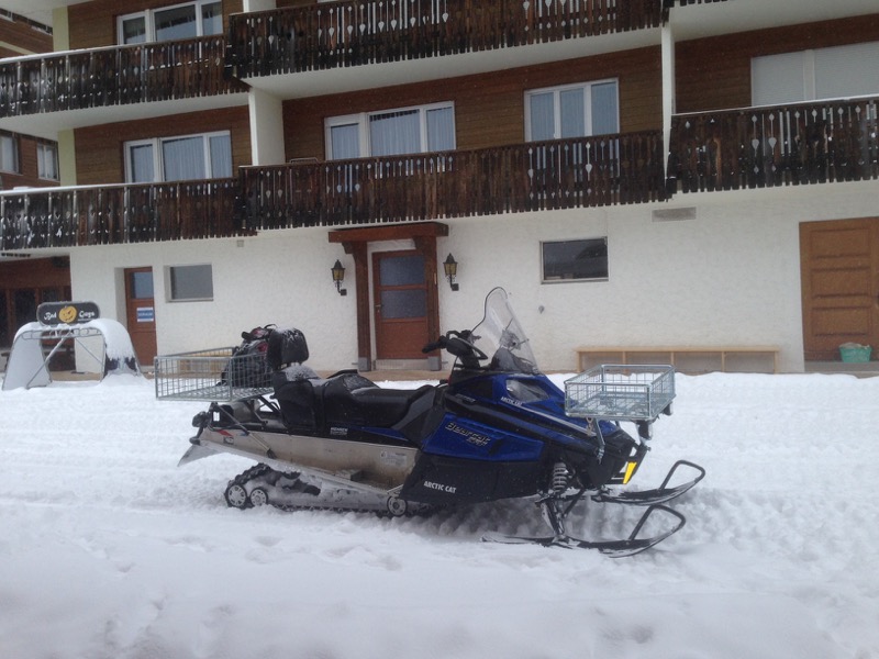 Arctic Cat Bearcat Z1 XT fr die Art Furrer Hotels