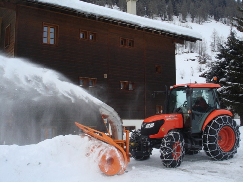 Kubota mit Zaugg