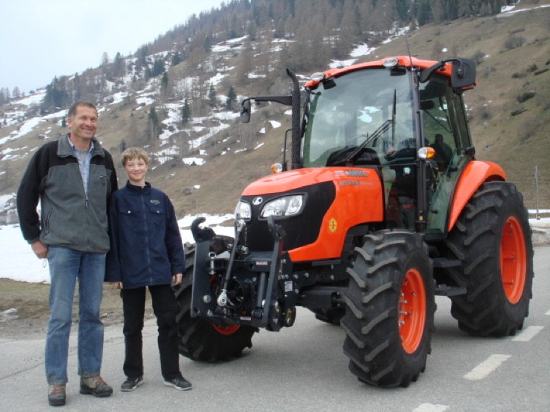 Erster Kubota in Wallis
