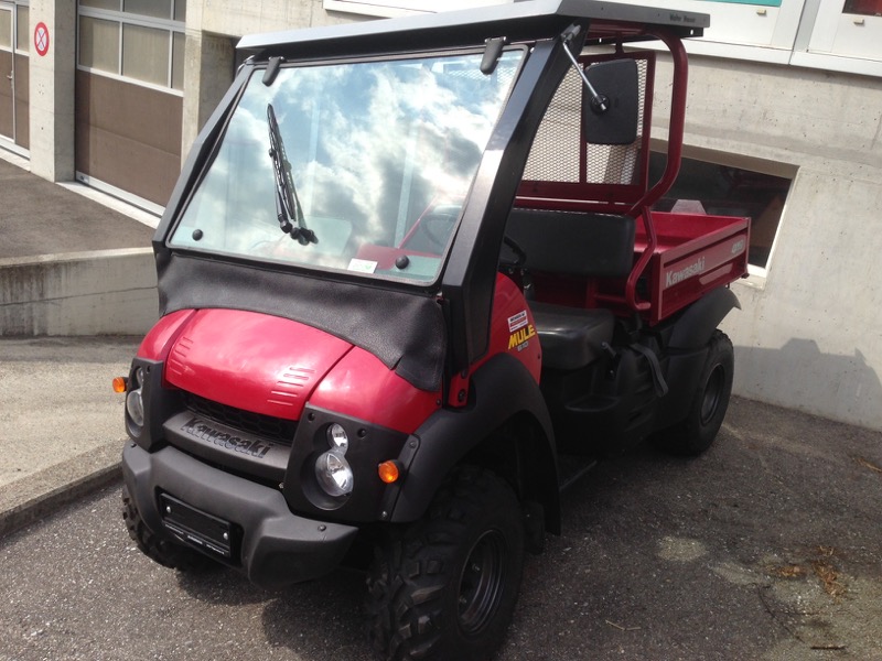 Ablieferung Kawasaki Mule 610 4x4