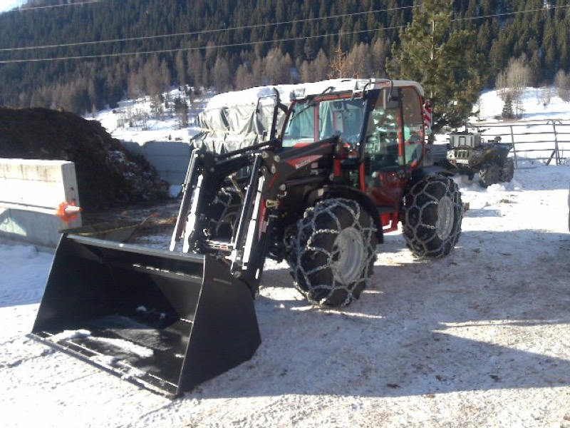 Ablieferung Mounty 80 S mit Frontlader