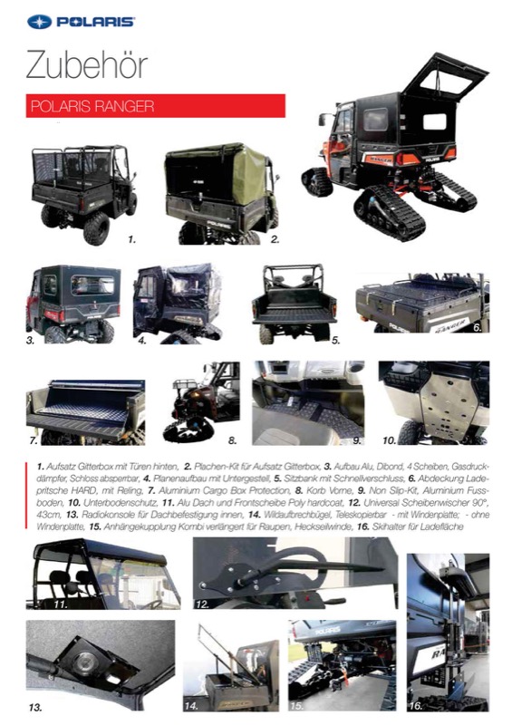 Polaris Zubehör Polaris Zubehör
