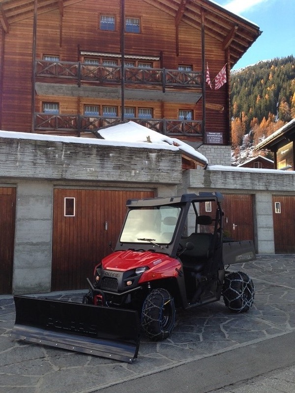 Polaris Ranger 570 mit Schneepflug Polaris Ranger 570 mit Schneepflug